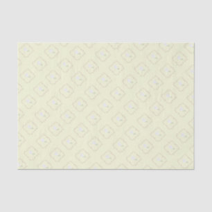 Papel De Seda Baptismo Vela Floral Rosa