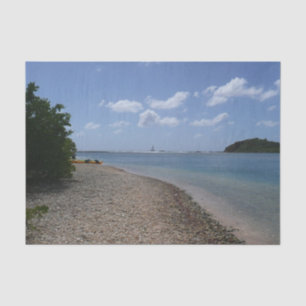 Papel De Seda Barco de vela a la distancia en Santo Tomás