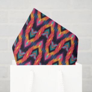 Papel De Seda Bargello Flamenco