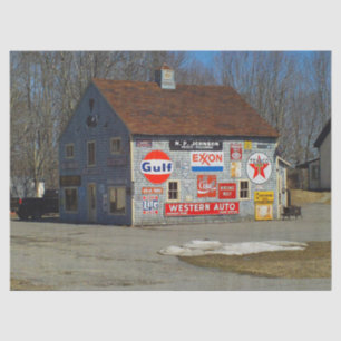 Papel De Seda Barn con varios Rótulos