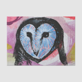 Papel De Seda Barn Owl Art