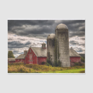 Papel De Seda Barnes Rojas Vermont y Silos