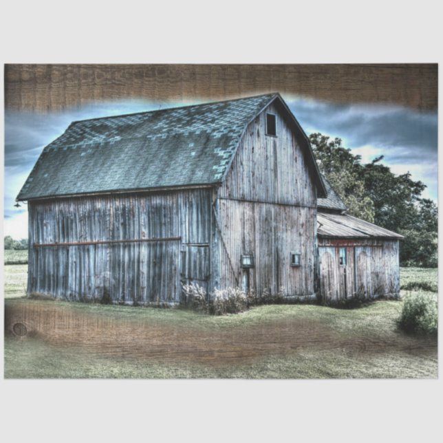 Papel De Seda Barniz Rústico (Anverso)