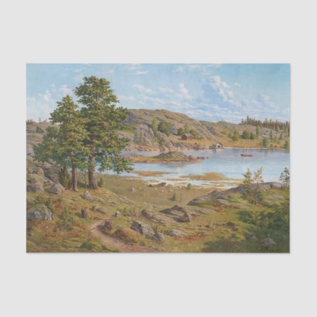 Papel De Seda Barösund por Frans Maexmontan (Anverso)