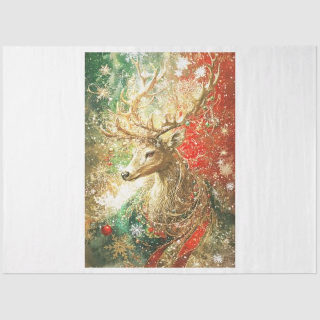 Papel De Seda Barque Deer (Anverso)
