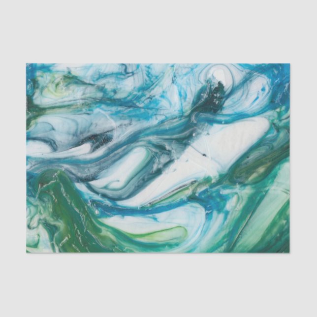 Papel De Seda Barrido de marea II (Anverso)