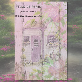 Papel De Seda Barrio de Primavera de París