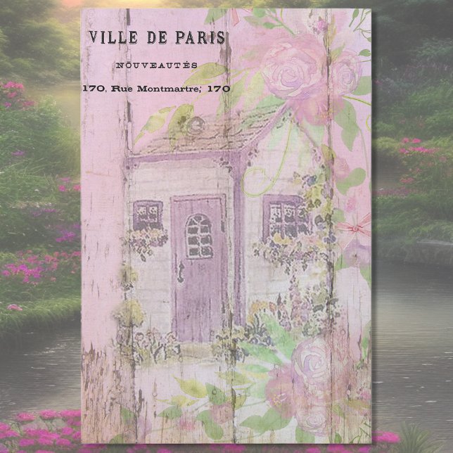 Papel De Seda Barrio de Primavera de París (Subido por el creador)