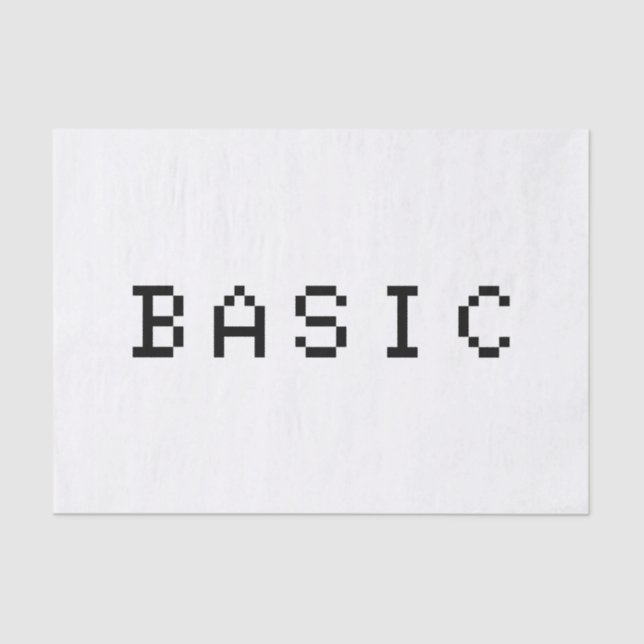 PAPEL DE SEDA BÁSICO (Anverso)