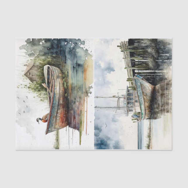 Papel De Seda Basurero de Bahía (Anverso)