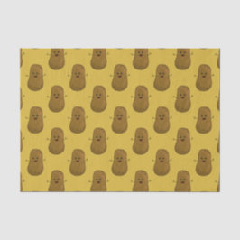Papel De Seda Batata Dulce Feliz