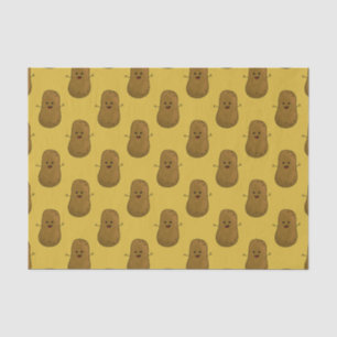 Papel De Seda Batata Dulce Feliz