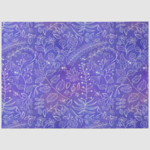 Papel De Seda Batik Style Boho Botanicals Lovely