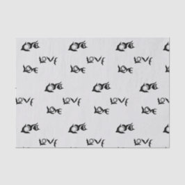 Papel De Seda Bats de amor y palomas de amor