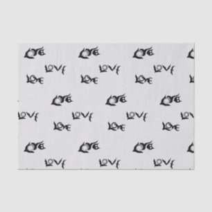 Papel De Seda Bats de amor y palomas de amor
