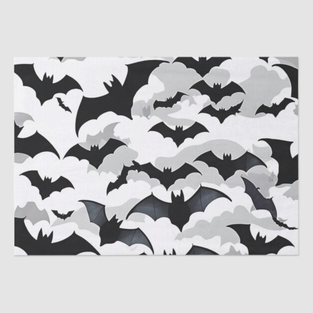 Papel De Seda Bats voladores (Anverso)