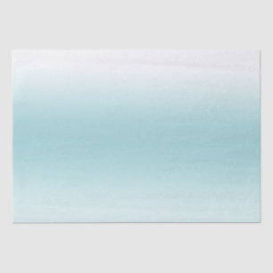 Papel De Seda Beach Aqua Blue Ombre