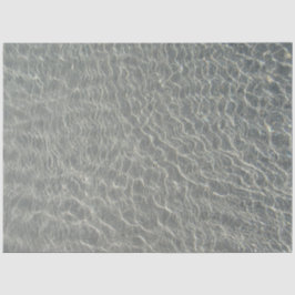 Papel De Seda Beach Ocean Water Ripples & Sand