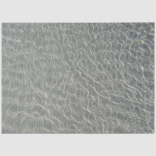 Papel De Seda Beach Ocean Water Ripples & Sand