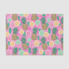 Papel De Seda Beach Summer Pattern 