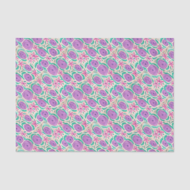 Papel De Seda Beachy Boho Print (Anverso)