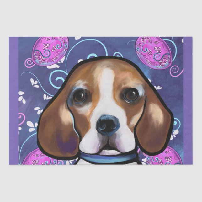 Papel De Seda Beagle (Anverso)