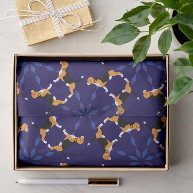Papel De Seda Beagle puro (Regalo )