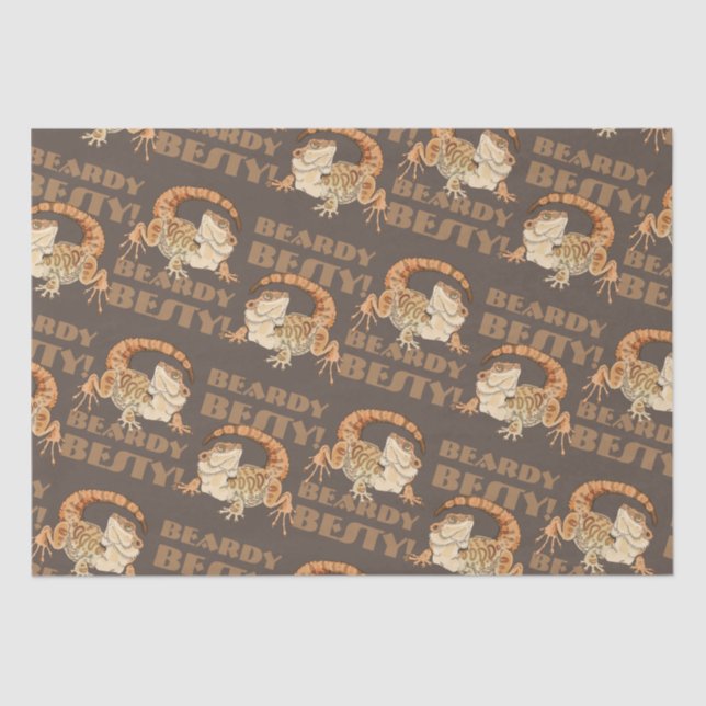 Papel De Seda Beardie Bestie (Anverso)