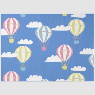Papel De Seda Bears & Rabbit Hot Air Balloon Day Out