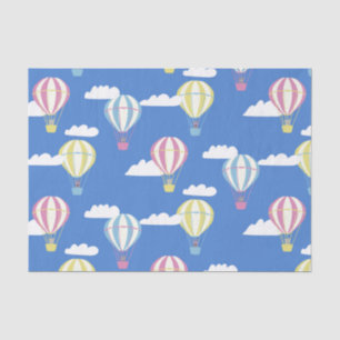 Papel De Seda Bears & Rabbit Hot Air Balloon Day Out