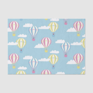 Papel De Seda Bears & Rabbit Hot Air Balloon Day Out