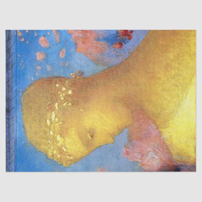 Papel De Seda Beatrice de Odilon Redon Tissue Paper (Anverso)