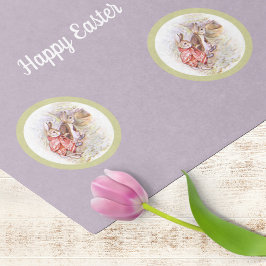 Papel De Seda Beatrix Potter Peter Rabbit Personalizado