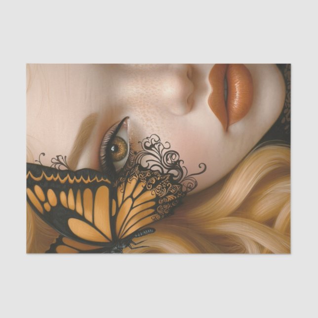 Papel De Seda Beauty and Butterflies Blonde Edition19 (Anverso)