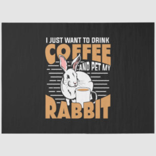 Papel De Seda Bebe Café Y Mascota Mi Conejo