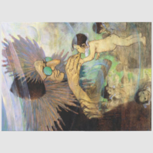 Papel De Seda Bebé de agua y hadas, Jessie Willcox Smith