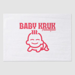Papel De Seda Bebé Divertido Kruk Philadelphia Premium