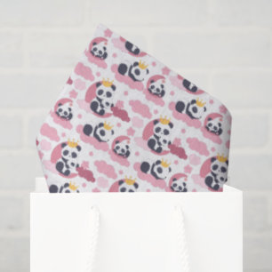Papel De Seda bebé Princesa oso panda lindo
