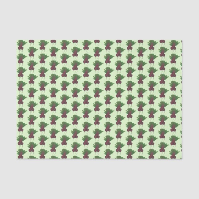 Papel De Seda Bebida Verde Roja Bunch Jardín Bebida vegetal (Anverso)