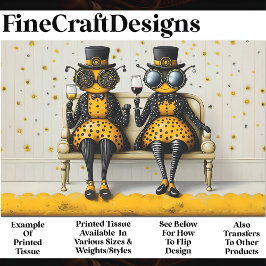 Papel De Seda Bebidas Queen Steampunk + Vino AM7 Desnudos