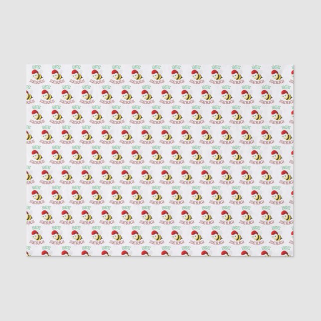 Papel De Seda Bee Merry (Anverso)