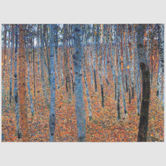 Papel De Seda Beech Grove, Gustav Klimt (Anverso)