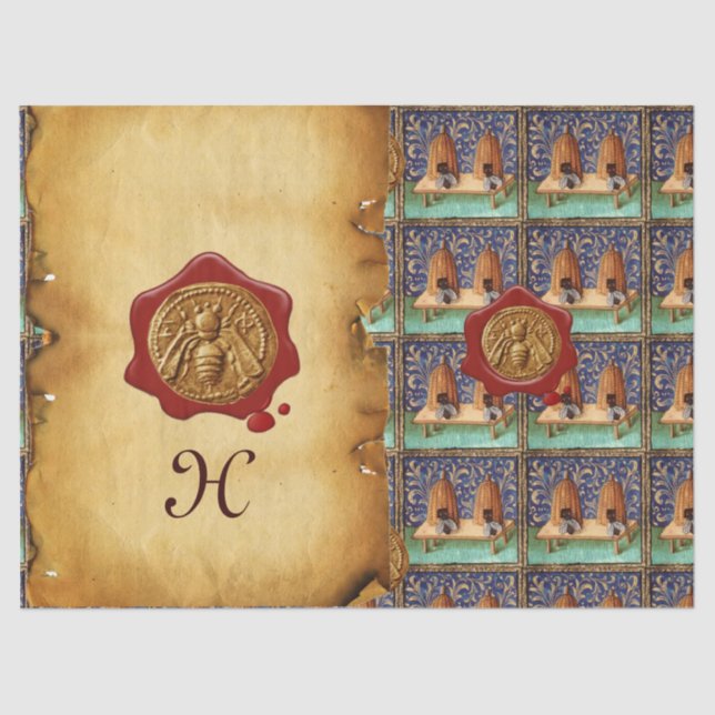 PAPEL DE SEDA BEEHIVAS DE MONEDA, MANTENIMIENTO DE AGUA, MANTENI (Anverso)