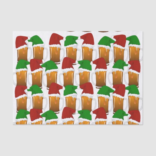 Papel De Seda Beer Cheer navidades (Anverso)