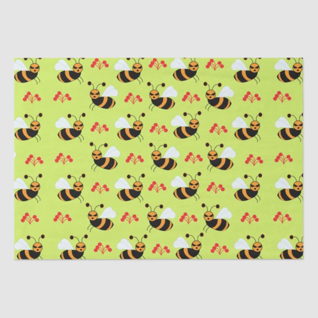 Papel De Seda Bees Honeybee (Anverso)