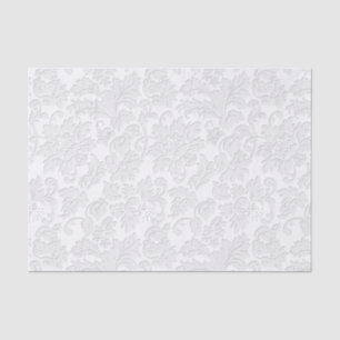 Papel De Seda Beige Floral Damask