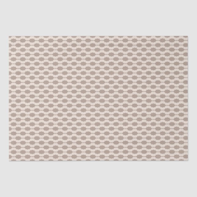 Papel De Seda Beige geometric paper (Anverso)