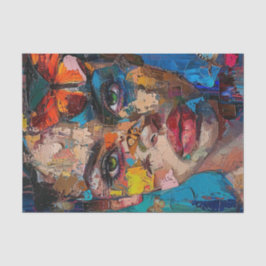 Papel De Seda Bella abstracta6