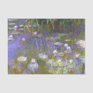 Papel De Seda Bella Artes Monet Water Lilies (1922)