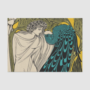 Papel De Seda Bella Artes Pájaro Nuevo